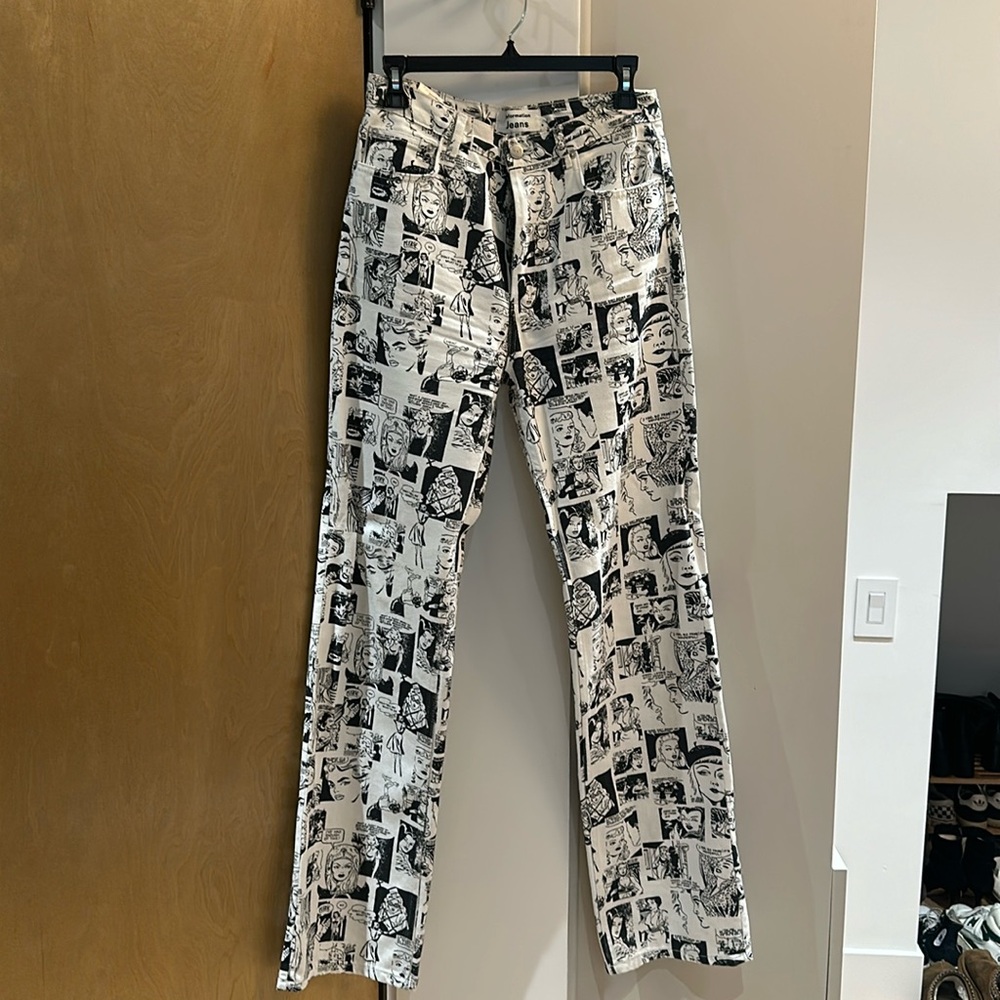 Newsprint High Rise Reformation Denim